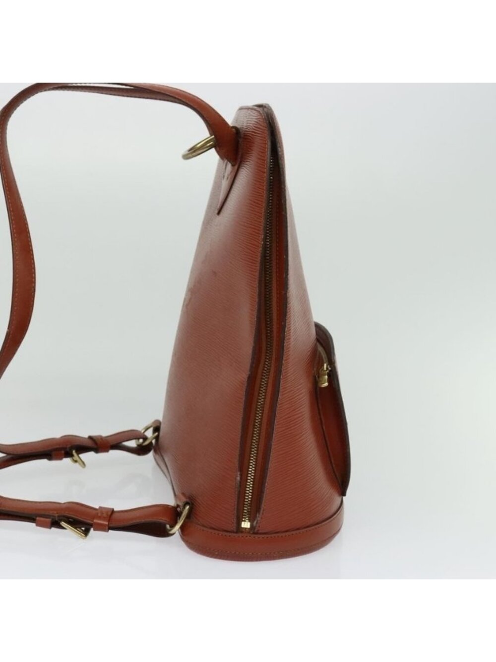 Authentic LOUIS VUITTON Epi Coblanc Shoulder Bag Brown M52293 LV - Picture 11 of 16